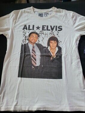 Roots of Fight- Ali/Elvis Tee NWT